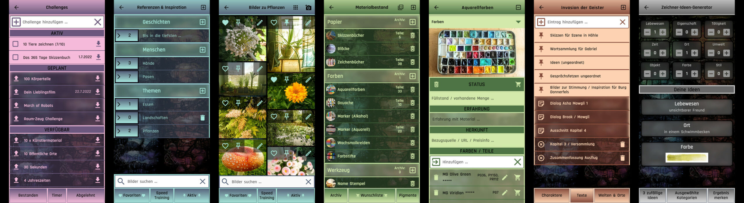 sockes art helper andorid app screenshots reihe