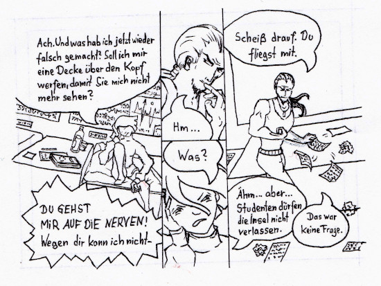 miniaturcomic auf kakaokarten von sockenzombie - seite 14 (antares)