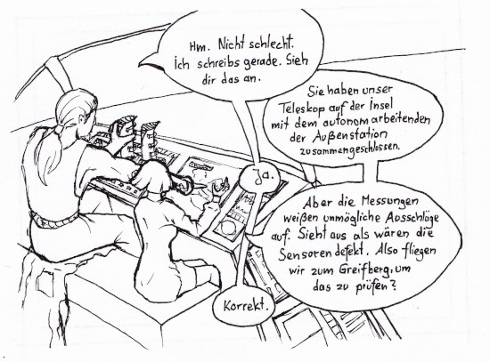 einen comic zeichnen auf kakaokarten von sockenzombie - seite 16 (antares)