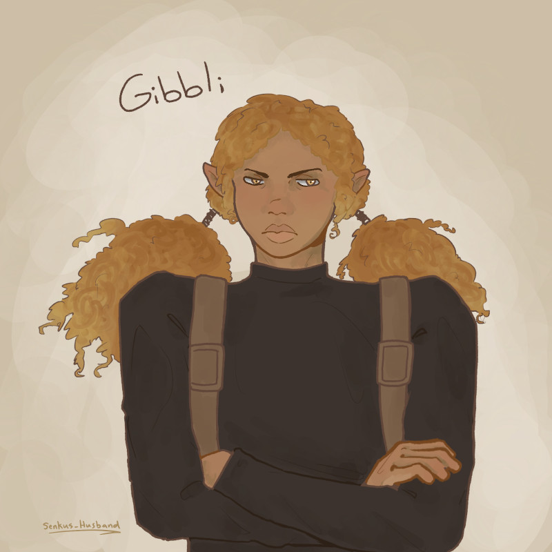 Art Fight: Gibbli gezeichnet von Senkus_Husband